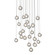 Champagne Bubbles LED Pendant in Polished Chrome (69|296601)