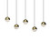 Grapes LED Pendant in Brass Finish (69|292114SML)