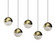 Grapes LED Pendant in Brass (69|292114LRG)