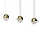 Grapes LED Pendant in Brass Finish (69|292014LRG)