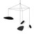 Papillons LED Pendant in Satin Black (69|290225K)