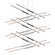 Tik-Tak LED Pendant in Polished Chrome (69|280601)