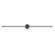 Purolinear 360 LED Wall Bar in Satin Black (69|23QSKL222B120PHA)