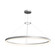 Corona LED Pendant in Bright Satin Aluminum (69|23181635)