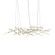 Constellation LED Lantern in Satin Brass (69|215538W)