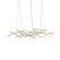 Constellation LED Lantern in Satin Brass (69|215538C27)