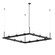 Intervals LED Pendant in Satin Black (69|20QKS04B)