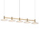 Systema Staccato LED Linear Pendant in Brass Finish (69|178514CON)