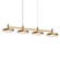 Systema Staccato LED Linear Pendant in Brass Finish (69|178414PAN)