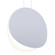 Malibu Discs LED Pendant in Dove Gray (69|176818)