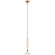 Argo LED Pendant in Antique Brass (268|RB5060ABBSQ)