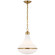 Wesley LED Pendant in Hand-Rubbed Antique Brass (268|AL5070HABWG)