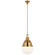 Bernard LED Pendant in Hand-Rubbed Antique Brass (268|AL5050HABWG)