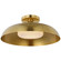 Cyrus LED Flush Mount in Hand-Rubbed Antique Brass (268|AL4040HABWG)