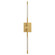 Palillos LED Wall Sconce in Aged Brass (440|340440)