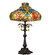 Dragonfly Rose Three Light Table Lamp in Mahogany Bronze (57|264996)