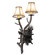 Pinewood Two Light Wall Sconce in Antique Copper,Burnished (57|261117)