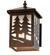 Twin Spruce Trees One Light Wall Sconce in Rust Copper (57|260788)