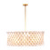 Flair Eight Light Pendant in Oxidized Gold Leaf (33|520057OL)