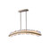 Meridian LED Island Pendant in Winter Brass (33|518461WB)