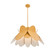 Flor One Light Pendant in White and Yellow (33|517056WY)