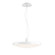 Sandstone LED Pendant in White (40|35965014)