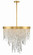 Winfield Six Light Chandelier in Antique Gold (60|WIN216GACLMWP)