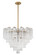 Addis 12 Light Chandelier in Aged Brass (60|ADD312AGCL)