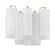 Addis Two Light Wall Sconce in Aged Brass (60|ADD302AGWH)
