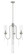 Siena Three Light Chandelier in Brushed Nickel (224|4333BN)