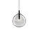 Cantina LED Pendant in Satin Black (69|299025CSML)