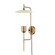 Manti One Light Wall Sconce in Patina Brass And Soft Sand (67|PTL1224PBRSSD)