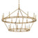 Sutton 20 Light Chandelier in Champagne Silver Leaf (67|F6249CPL)