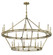 Sutton 20 Light Chandelier in Champagne Silver Leaf (67|F6249CPL)