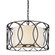 Sausalito Five Light Chandelier in Textured Iron (67|F1285TRN)