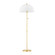 Meshelle One Light Floor Lamp in Aged Brass (428|HL816401AGB)