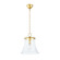 Cantana One Light Pendant in Aged Brass (428|H824701SAGB)