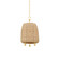 Elena One Light Pendant in Aged Brass (428|H802701SAGB)