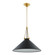 Kalea One Light Pendant in Aged Brass/Soft Black (428|H784701LAGBSBK)