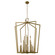 Abbotswell 16 Light Foyer Pendant in Natural Brass (12|43499NBR)