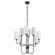 Charlotte Eight Light Chandelier in Matte Black (19|698859)