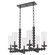 Lee Boulevard Six Light Chandelier in Matte Black (19|665659)