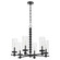 Lee Boulevard Six Light Chandelier in Matte Black (19|660659)