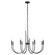 Summit Eight Light Chandelier in Textured Black (19|6223869)