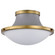Lafayette One Light Flush Mount in Matte Gray (72|607915)