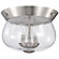 Boliver Three Light Flush Mount in Brushed Nickel (72|607808)