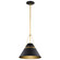 Adina One Light Pendant in Matte Black (72|607766)
