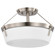 Rowen Three Light Semi Flush Mount in Brushed Nickel (72|607763)