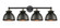 Edison Four Light Bath Vanity in Black Antique Brass (405|6164WBABM14BK)