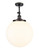 Franklin Restoration One Light Semi-Flush Mount in Oil Rubbed Bronze (405|201FOBG20114)